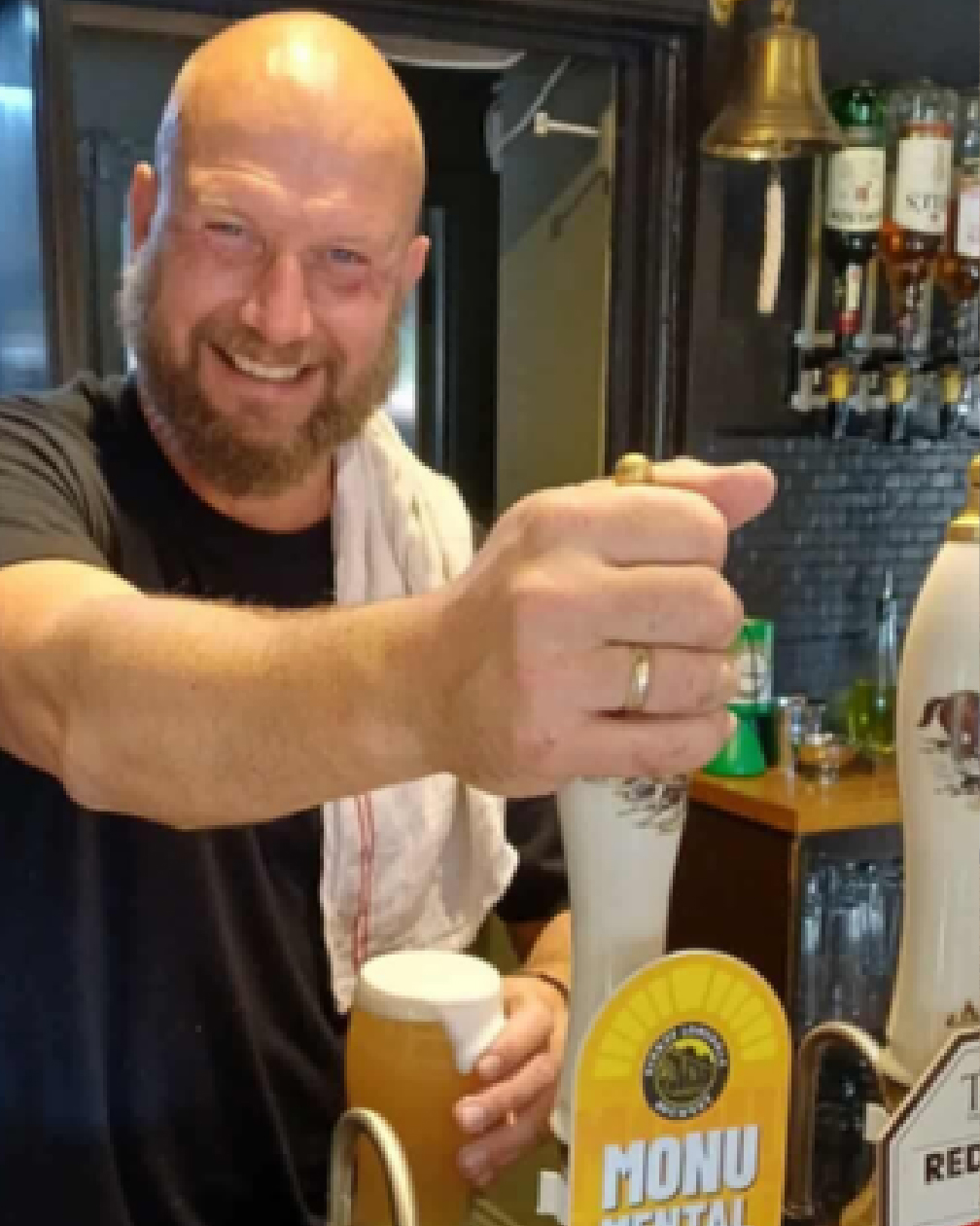 Village scene near The Shepherds Inn