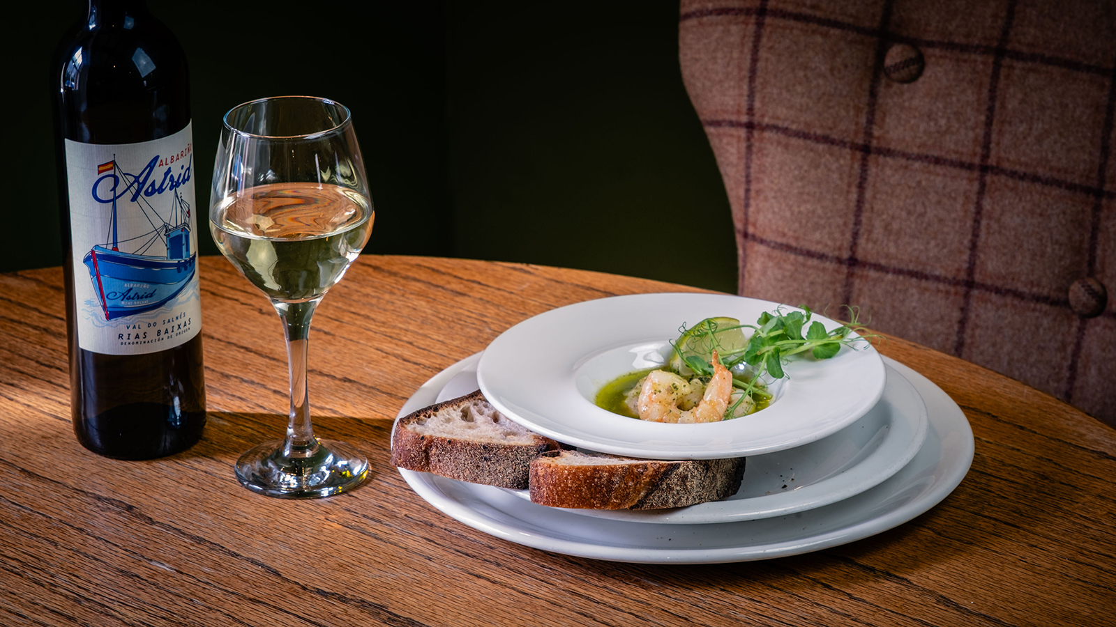 Prawns at The Shepherds Inn